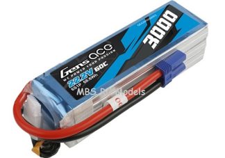 6S 3000mAh 60C Gens ace