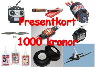 Presentkort, 1000 kr