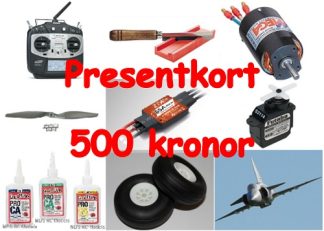 Presentkort, 500 kr