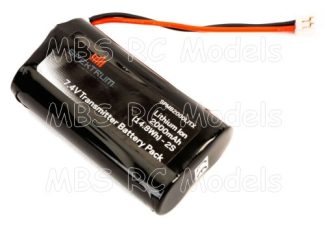 Spektrum Li-Ion 2S 2000mAh sändarbatteri DX9, DX8, DX5 Pro