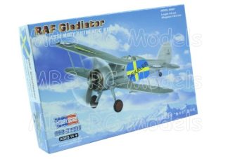 Gloster J8 Gladiator 1/72, svenska dekaler