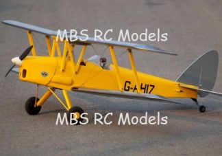 VQ Tiger Moth DH.82 gul/silver 1400mm