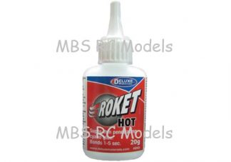 Deluxe Materials Roket Hot, tunt CA-lim (20 gram)