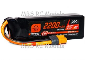 Spektrum 4S 2200mAh 30C Smart G2 LiPo