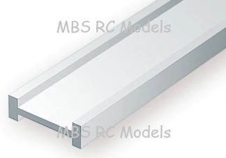 I-profil av plast 4.0x2.0x330mm