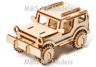 3D-pussel, Jeep