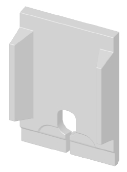 41150900200 | MCZ Rückwand aus Alutec