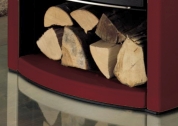 4125166 | MCZ Gekachelte Platte Holzstauraum Bordeaux