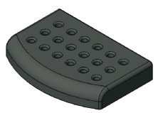 4125285 | MCZ Keramikabdeckplatte Schwarz