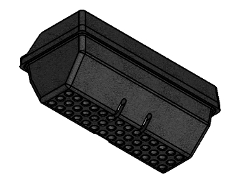 41301301400V | MCZ Kompletter Brennertopf aus Gusseisen