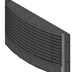 MCZ Warmluftgitter aus Guss (41301302100V)