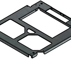 MCZ ABDECKPLATTE in Stahl schwarz lackiert (41400929830V)