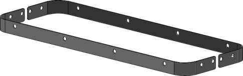 MCZ Pelletstank innere Dichtungrahmen (2 stk.) (41401066130V)