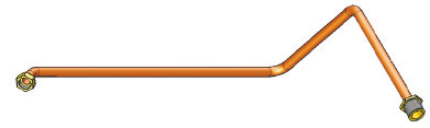 415008005 | MCZ Druckablassrohr 3 Bar (Entlüftung)