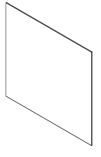 417008002 | MCZ Keramikglas OHNE SIEBDRUCK mit Dichtung 8 mm