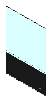 41701400160 | MCZ Glasskeramikscheibe 427x292x4 mm mit Dichtung