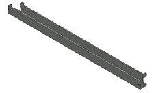 42041035 | MCZ Rauchleitblechhalterung