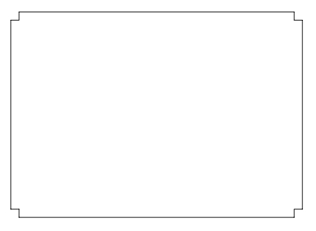 MCZ Backofen Rückwand aus Edelstahl "304" (43640059B)