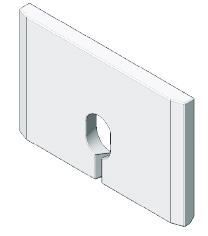 MCZ Rückwand aus Alutec® (43650141)