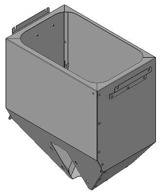 MCZ Komplet Pelletbehälter (437014196)