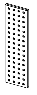 MCZ Seitliche Platte aus Keramik Weiss (438009003)