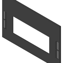 MCZ Vorderes schwarze Paneel (4D24015035461)