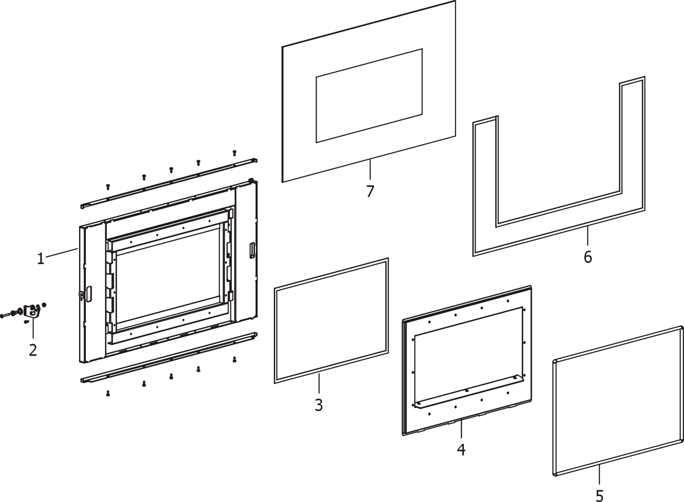 VIVO 90 PELLET COMFORT AIR – Feuertür