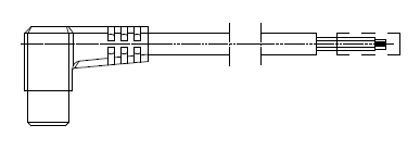 41451103500 | MCZ Zuleitungskabel für Umwälzpumpe L.400