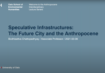 OSEH Anthropocene Lectures: Speculative Future Cities