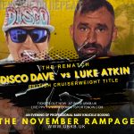 Double Bare Knuckle Title Bouts come to Manchester November 19th