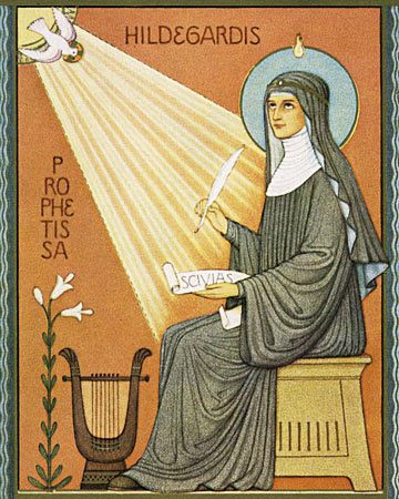 Hildegard af Bingen.