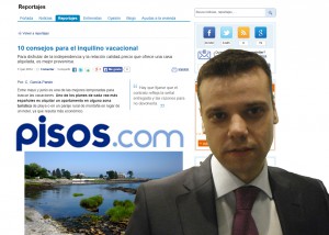 Jaime Docio en Pisoscom consejos inquilino vacacional