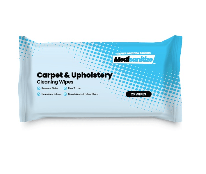 Carpet and Upholstery wipes Medisanitize