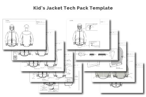 Kids Jacket template-04