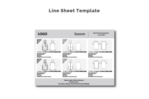 Line Sheet Template-09