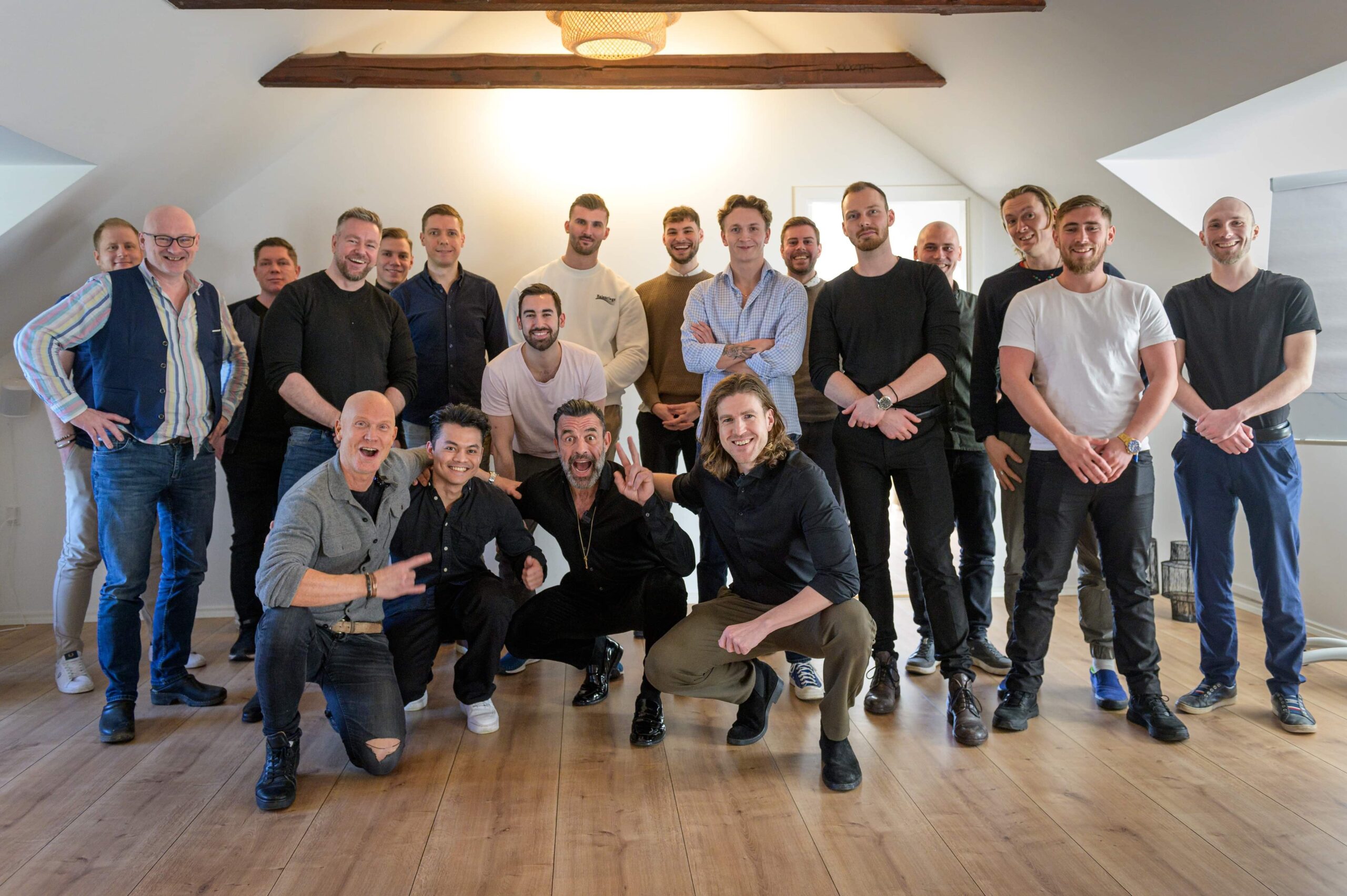 Øvelse på Men's Mastery forløb