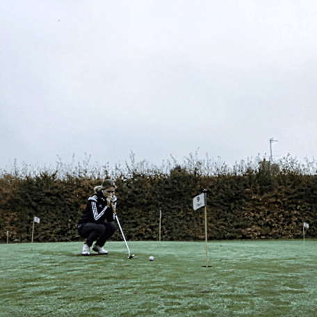 Golfspilleren Sarah