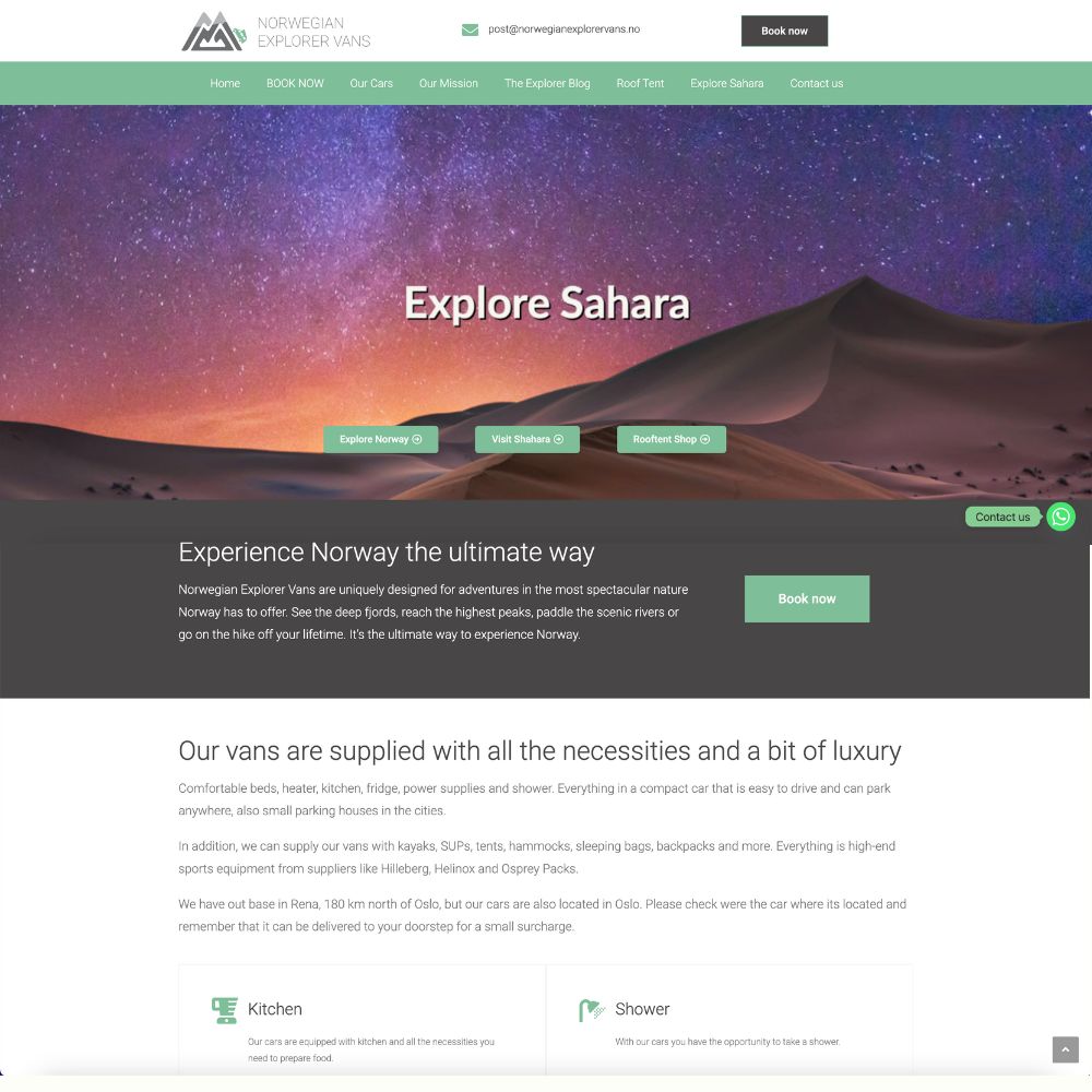 Norwegian Explorer Vans