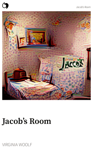 Jacob’s Room - Virginia Woolf (English edition: Jacob’s Room)
