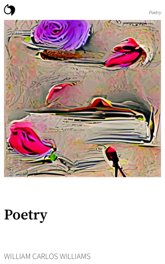 Poetry - William Carlos Williams (English edition: Poetry)