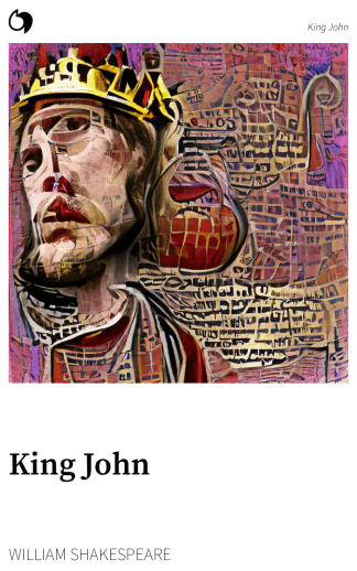 King John - William Shakespeare (English edition: King John)