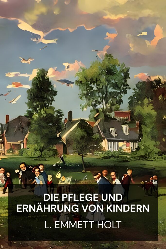 Die Pflege und Ernährung von Kindern ebook cover