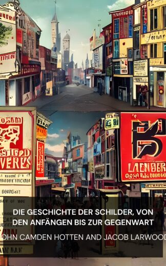 Die Geschichte der Schilder, von den Anfängen bis zur Gegenwart - John Camden Hotten and Jacob Larwood (The History of Signboards, from the Earliest times to the Present Day - Deutsch)