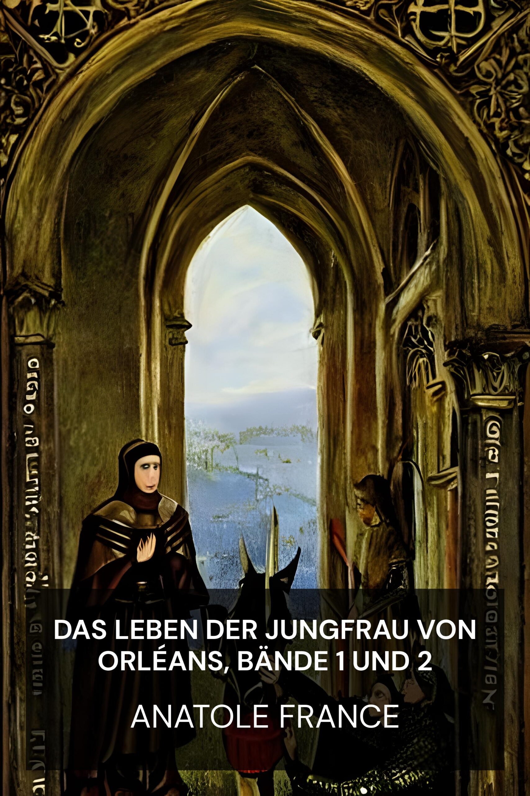 Das Leben der Jungfrau von Orléans, Bände 1 und 2 - Anatole France (The Life of Joan of Arc, Vol. 1 and 2 - Deutsch)