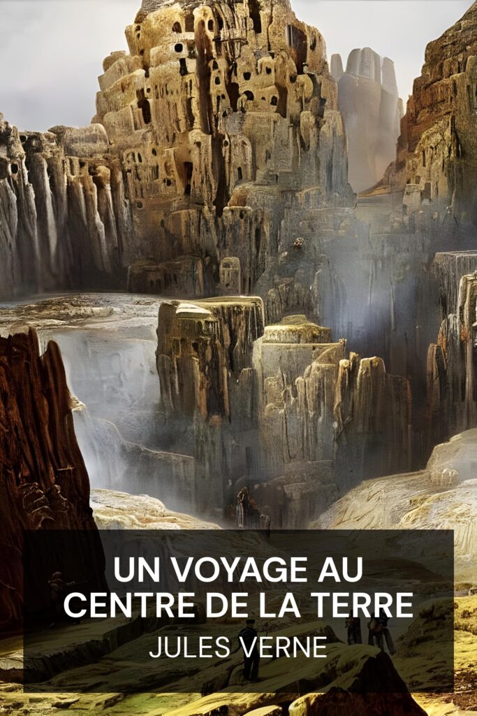 Un voyage au centre de la Terre ebook cover