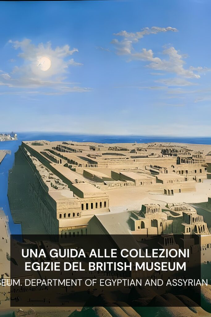 Una guida alle collezioni egizie del British Museum ebook cover