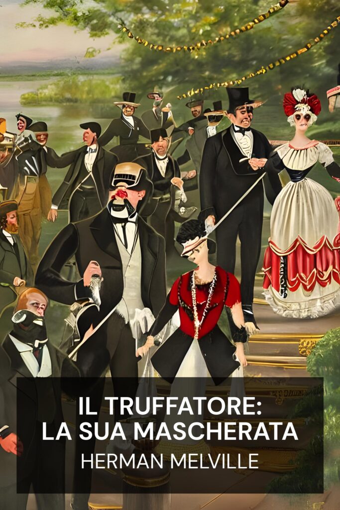 Il truffatore: la sua mascherata ebook cover