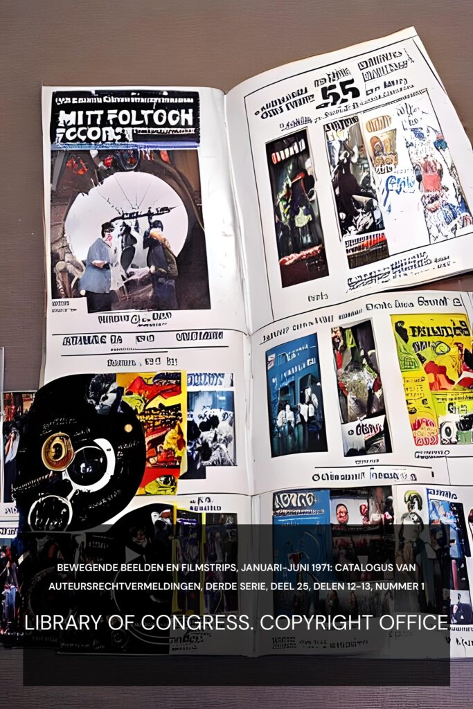 Bewegende beelden en filmstrips, januari-juni 1971: Catalogus van auteursrechtvermeldingen, derde serie, deel 25, delen 12-13, nummer 1 ebook cover
