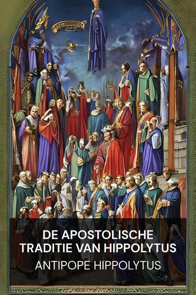 De apostolische traditie van Hippolytus ebook cover