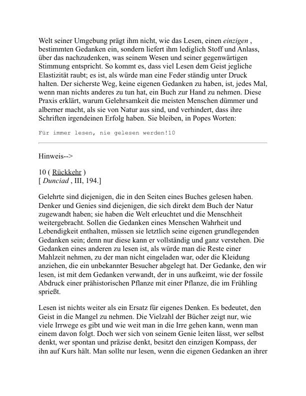 Die Essays von Arthur Schopenhauer; Die Kunst der Literatur - Arthur Schopenhauer (The Essays of Arthur Schopenhauer; The Art of Literature - Deutsch) - Image 2
